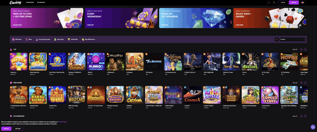 Discover the Excitement of Casiny Casino 0